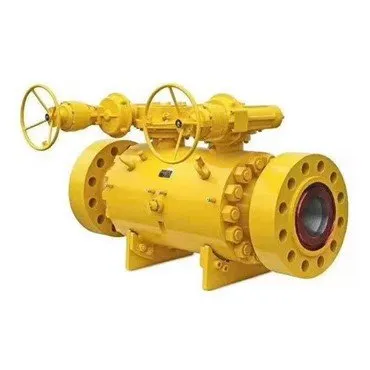 Valvola a sfera a doppio blocco e spurgo